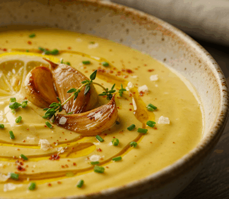 Limón Cuajado Dulce-Salado con Ajo Asado