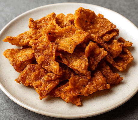 Crujientes de Piel de Pollo