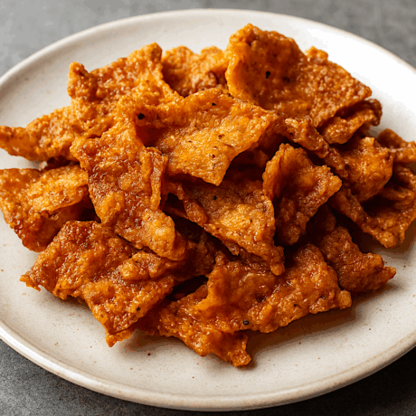 Crujientes de Piel de Pollo