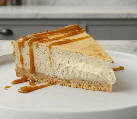 Tarta de Queso y Setas con su Toffee