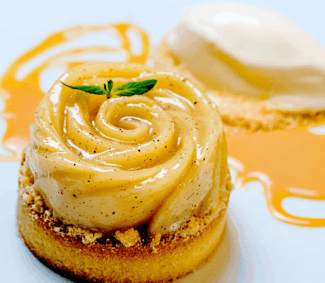 Manzana con Queso y Frutos Secos