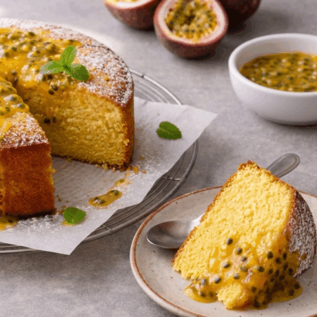 Bizcocho de Maracuyá