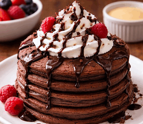 Tortitas de Cacao y Chocolate