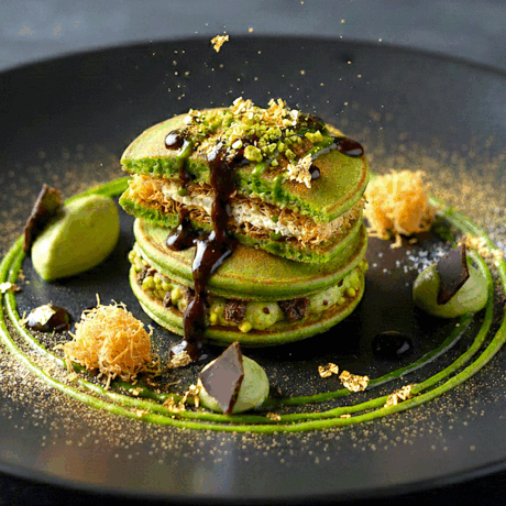 Tortitas Dubai de Pistacho con Chocolate