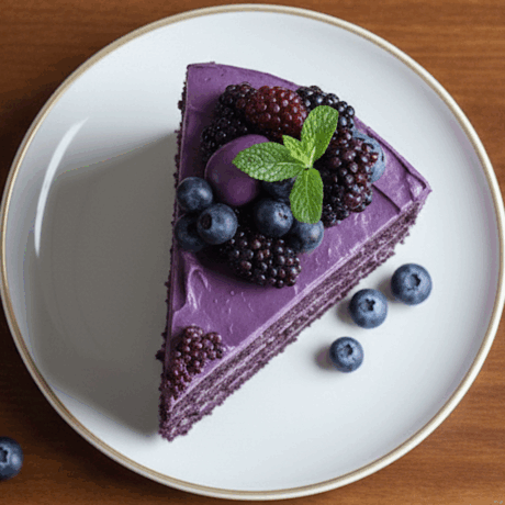Tarta de Violetas