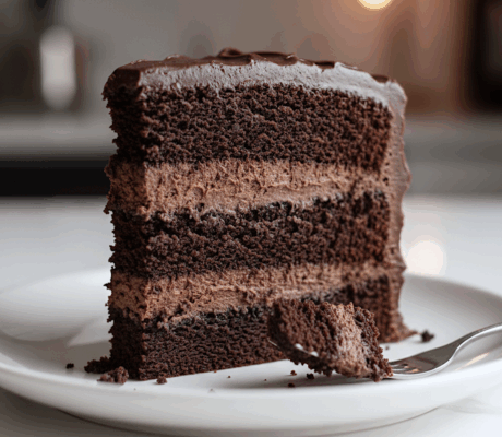 Pastel de Chocolate con Dulce de Leche