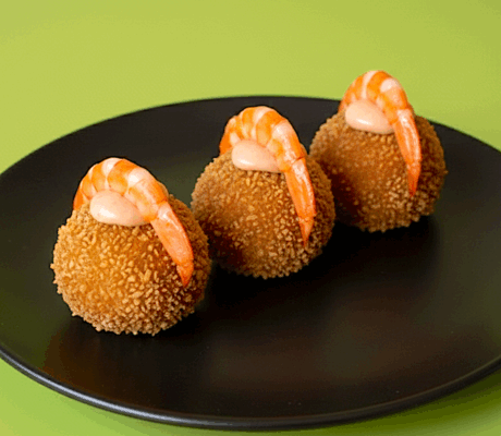 Croquetas de Gambas al Ajillo
