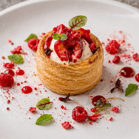 Hojaldre Relleno Diplomático