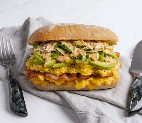 Top Breakfast Sandwich