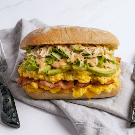 Top Breakfast Sandwich