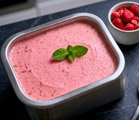 Helado de Fresa Rosé