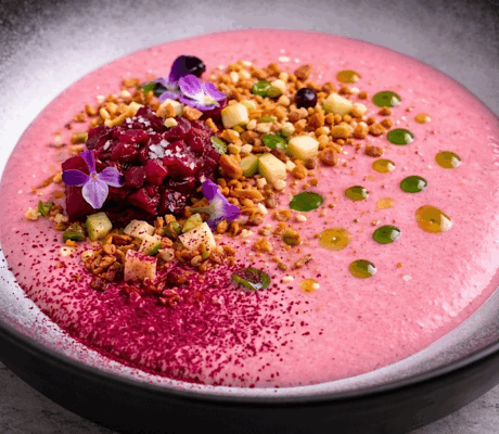 Ajoblanco de Remolacha