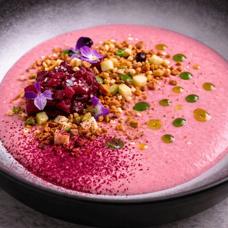 Ajoblanco de Remolacha