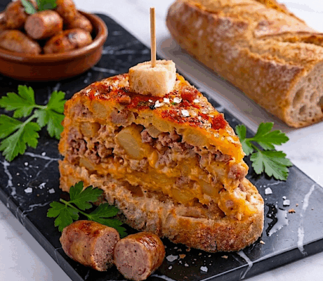 Tortilla de Patata y Butifarra