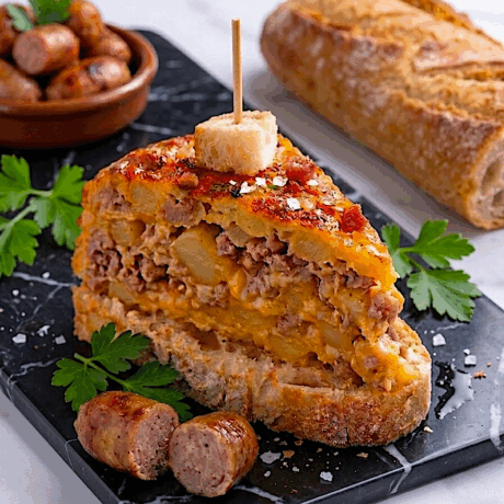Tortilla de Patata y Butifarra
