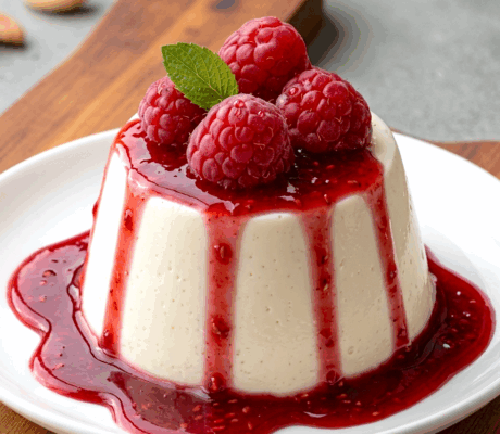 Panna Cotta de Coco y Chocolate Blanco