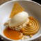 Praliné Salado de Frutos Secos con Caramelo al Ron, Crema Helada y Frutas de Verano