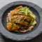 Pollo Crujiente con Curry Cremoso y Salteado de Arroz Jazmín
