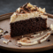 Bizcocho Húmedo Guinness con Cremoso de Queso Mascarpone y Chocolate Blanco Tostado