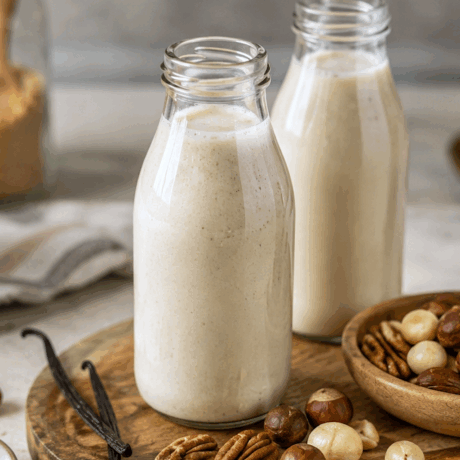 Leche de Nueces y Avellana