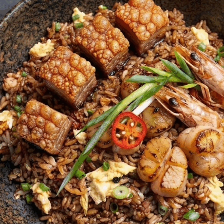 Arroz Chaufa al Wok